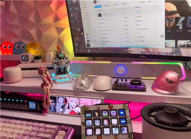 妙联宝国产Stream deck桌面按键控制台，电竞房 怎么能缺少它呢